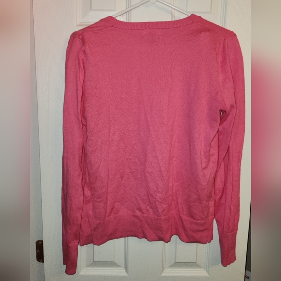 (S) *Host Pick* Old Navy long sleeved pink cardigan - Picture 3 of 3